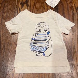 Gap Baby Girl Disney Belle Tee…Size 12-18 Month